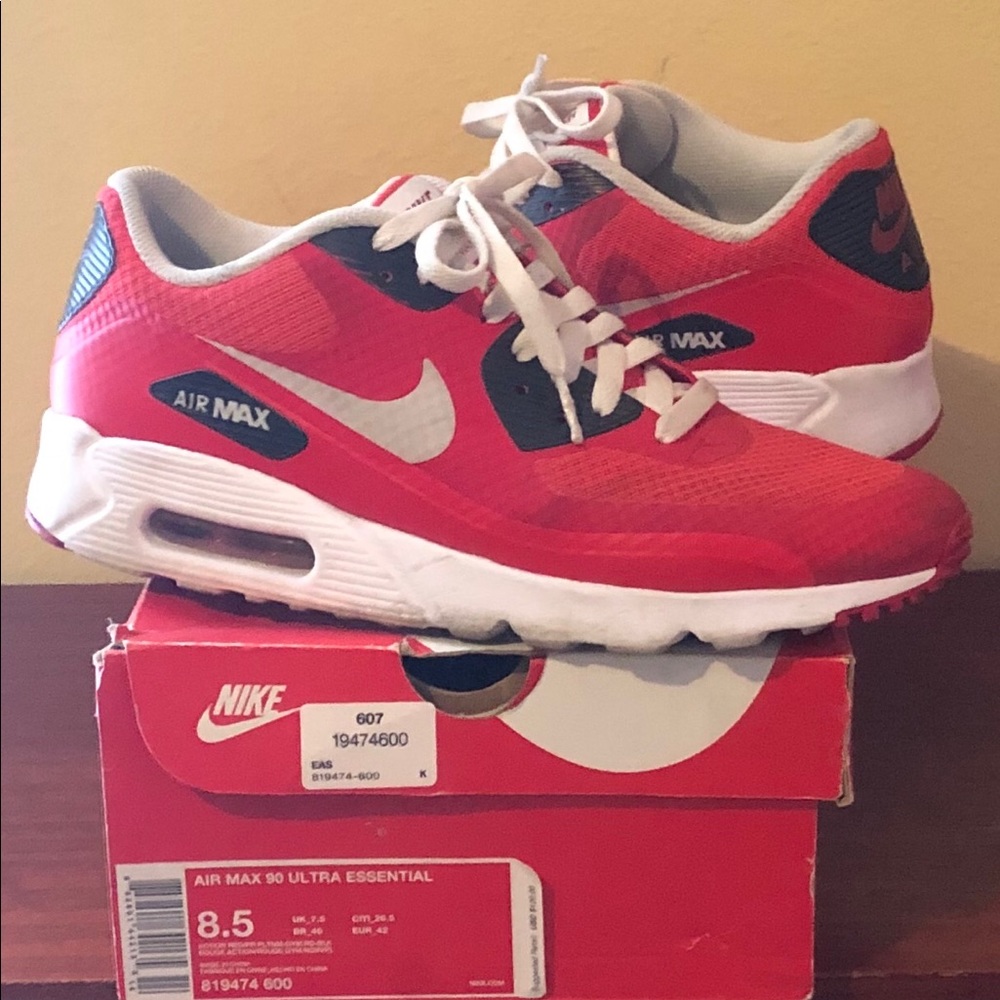 Nike Airmax Red White & Black